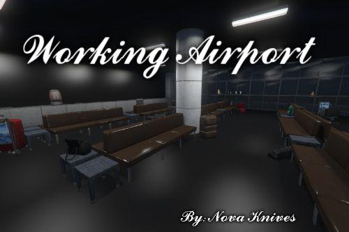 Fly High: Working Airport Interior
